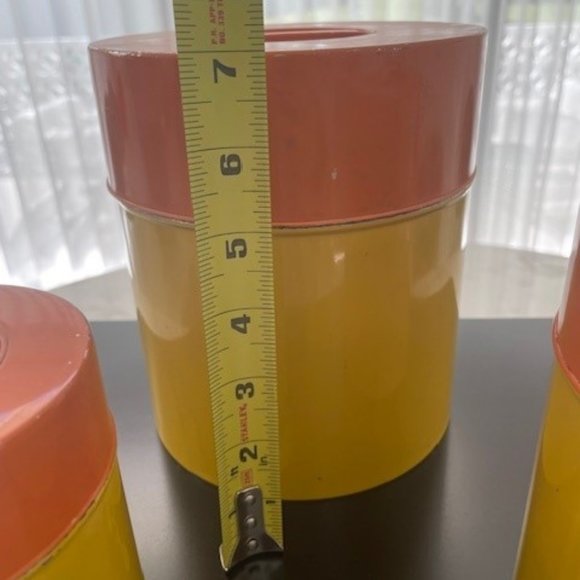 3 San Francisco Counterpoint Metal Canister Set Vintage (Japan) - Picture 5 of 10
